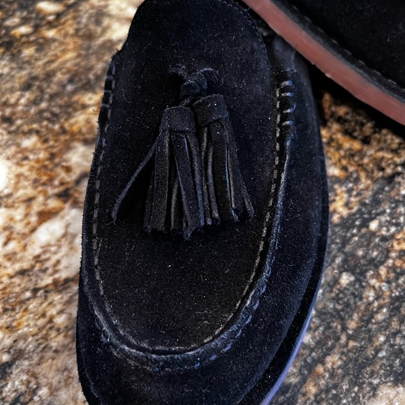 Jeffrey Campbell Tassel Mule Black Soft Suede NEW no box - Picture 8 of 10